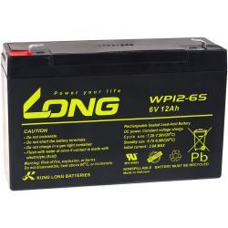 baterie pro hobby kempování 6V 12Ah (nahrazuje 10Ah) - KungLong