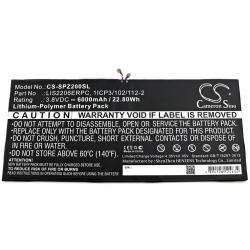 baterie pro Sony Xperia tablet Z2 / Typ LIS2206ERPC