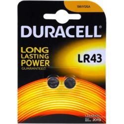 Duracell knoflíkové články LR43 (AG12 V12GA) 2ks balení originál