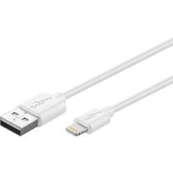 Goobay Lightning MFi / USB Sync- und kabel pro Apple iPhone/iPad bílá originál
