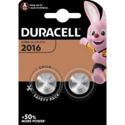 litiový knoflíkový článek Duracell CR2016 2ks balení originál