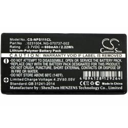 baterie pro NEC PS3D / PS111 / Dterm / Typ 0231005