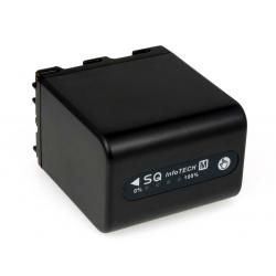 baterie pro Professional Sony HVR-A1N 4200mAh antracit s LED indikací