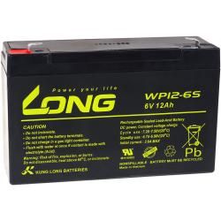 baterie pro UPS nouzové osvětlení 6V 12Ah (nahrazuje 10Ah) - KungLong