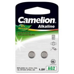 Camelion knoflíkové články LR59 LR726 AG2 2ks balení originál