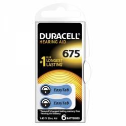 Duracell baterie pro naslouchátko DA675 6ks balení originál
