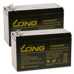 KungLong Blei-Gel-baterie kompatibilní s UPS APC RBC 33 9Ah 12V (nahrazuje také 7,2Ah / 7Ah) originá
