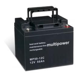 Powery olověná baterie multipower pro invalidní vozík Mobilis M58 hluboký cyklus