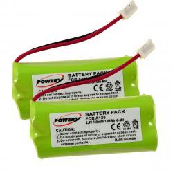 Powery 2x baterie schnurlos Telefon Siemens gigaset A245, A265, A160 700mAh NiMH 2,4V - neoriginální