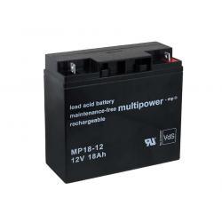 Powery Baterie MP18-12 Vds kompatibilní s FIAMM FG21803 - 18Ah Lead-Acid 12V - neoriginální