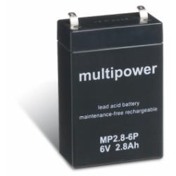 Powery Baterie MP2,8-6P - 2,8Ah Lead-Acid 6V - neoriginální
