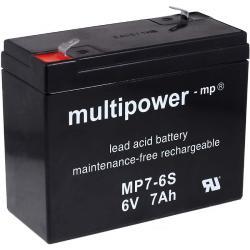Powery Baterie MP7-6S - 7Ah Lead-Acid 6V - neoriginální