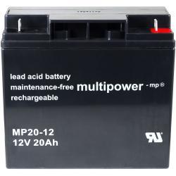 Powery Baterie multipower MP20-12 20Ah Lead-Acid 12V - neoriginální