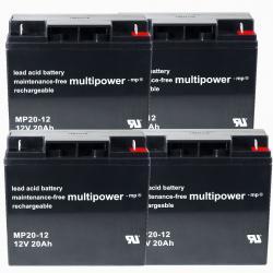 Powery Baterie YUASA NP18-12 20Ah (nahrazuje 18Ah) - Lead-Acid 12V - neoriginální
