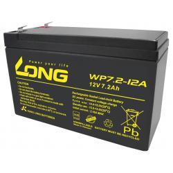 Powery Baterie WP7.2-12A Vds - KungLong 7,2Ah Lead-Acid 12V - neoriginální