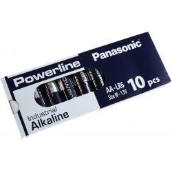 Panasonic Powerline Industrial Alkalická industriální tužková baterie 4906 10ks v balení -