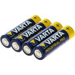 alkalická industriální tužková baterie AA 4 x 10ks ve fólii - Varta
