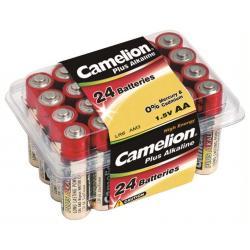 alkalická tužková baterie AA 2 x 24ks v boxu - Camelion Plus