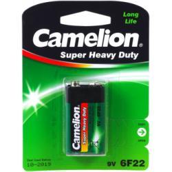 baterie 6F22 9V-Block (10 x 1ks v balení) - Camelion Super Heavy Duty originál