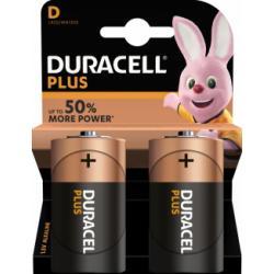 baterie Duracell Plus MN1300 LR20 Mono 2ks balení originál