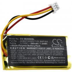 baterie kompaibel s Sennheiser Typ CP-SN800