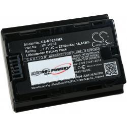 Powery Baterie Fujifilm NP-W235 2250mAh Li-Ion 7,4V - neoriginální