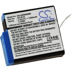 Powery Baterie GoPro 601-27537-000 1220mAh Li-Ion 3,85V - neoriginální