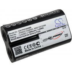 Powery Baterie Philips 996510072099 1500mAh NiMH 2,4V - neoriginální