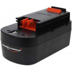 baterie pro Black & Decker Typ Slide Pack FIRESTORM A18