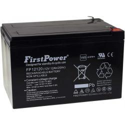 baterie pro nouzové osvětlení Poplašné systémy 12Ah 12V VdS - FirstPower