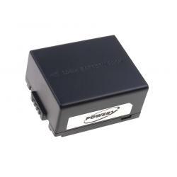 Powery Baterie Panasonic Lumix GF1 1250mAh Li-Ion 7,4V - neoriginální