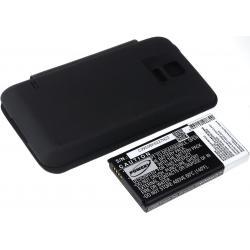 Powery Baterie Samsung Galaxy S5 LTE s Flip Cover 5600mAh Li-Ion 3,85V - neoriginální