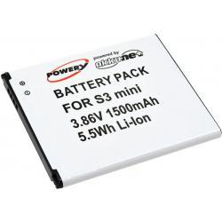 Powery Baterie Samsung Galaxy SIII mini 1500mAh Li-Ion 3,8V - neoriginální