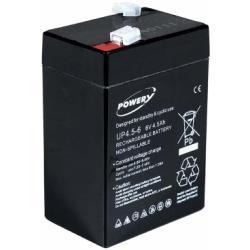 Powery Baterie Smoby Diamec Sportsmann 400 6V 4,5Ah (nahrazuje 4Ah 5Ah) - Lead-Acid - neoriginální