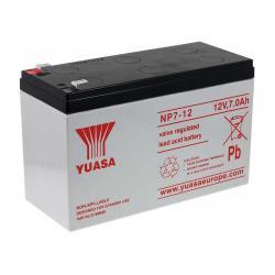 YUASA Baterie solární systémy, nouzové osvětlení, zabezpečovací systémy 12V 7Ah - 7000mAh Lead-Acid - originální