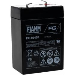 baterie pro solární systémy, nouzové osvětlení, zabezpečovací systémy 6V 4 5Ah - FIAMM originál