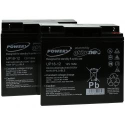 Powery Baterie UPS APC BK400EI - 18Ah Lead-Acid 12V - neoriginální