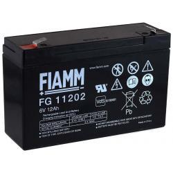 FIAMM Baterie UPS, záložní napájení, nouzové osvětlení 6V 12Ah (nahrazuje i 10Ah) - Lead-Acid - originální