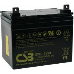 CSB olověná baterie EVH12390 12V 39Ah hluboký cyklus originál