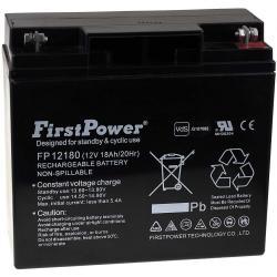 FirstPower náhradní baterie FP12180 12V 18Ah VdS nahrazuje Panasonic LC-XD1217PG Lead-Acid - originální