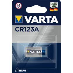 foto baterie CR123 1ks v balení - Varta