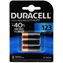 foto baterie CR123A 2ks v balení - Duracell Ultra