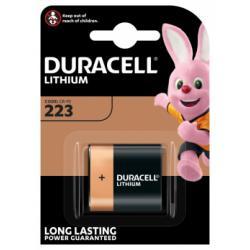 foto baterie DL223 1ks v balení - Duracell Ultra