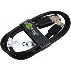 goobay USB C Lade- u. Synchronisationskabel pro Geräte mir USB C Anschluss, 0,5m, Schwarz originál