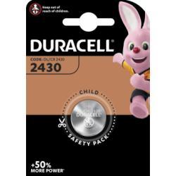 knoflíková baterie CR2430 1ks v balení - Duracell