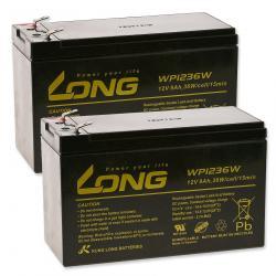 KungLong Blei-Gel-baterie kompatibilní s UPS APC RBC 48 9Ah 12V (nahrazuje také 7,2Ah / 7Ah) originá