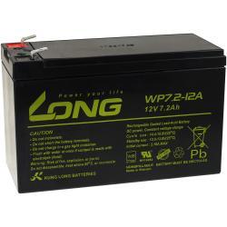 Powery KungLong kompatibilní zu Multipower MP7.2-12 olověná baterie Blei Bleigel Vlies baterie 12V 7,2Ah - PB Lead-Acid - neoriginální