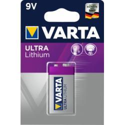 Varta - 10let životnost Lithiová baterie CR9V 1ks v balení - 1200mAh Lithium - originální