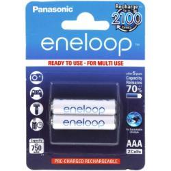Nabíjecí mikrotužková baterie AAA 2ks v balení (BK-4MCCE/2BE) - Panasonic eneloop originál