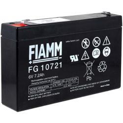 FIAMM Olověná baterie FG10721 6V 7,2Ah - 7200mAh Lead-Acid - originální
